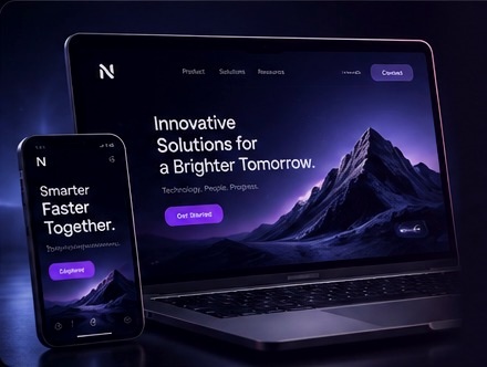 Web design and development services